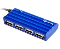 SMARTBUY (SBHA6810B) 4 порта синий SMARTBUY (SBHA6810B) 4 порта синий
