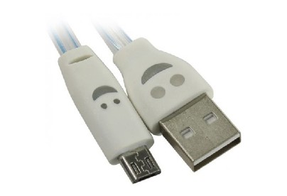SMARTBUY IK12S кабель USB  MICRO USB с индикацией заряда 1.2м
