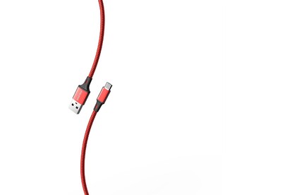 SMARTBUY (iK22S14rb) S14 MicroUSB красный/черн., 3 А, 2 м