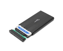 GEMBIRD (13045) EE2U2S5 внешний корпус 2.5, черный, USB 2.0, SATA, металл GEMBIRD (13045) EE2U2S5 внешний корпус 2.5, черный, USB 2.0, SATA, металл