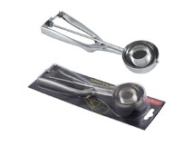 MALLONY Ложка для мороженого механическая, 6см (нерж.сталь) (003880)