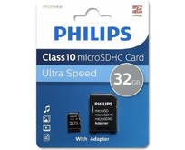 PHILIPS MicroSD 32Gb с AD Ч рный (FM32MA45B/97)