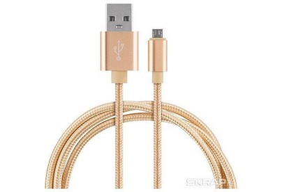 ENERGY Кабель ET28 USB/MicroUSB, цвет  золотой