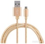 ENERGY Кабель ET28 USB/MicroUSB, цвет  золотой
