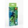 AKSBERRY (6900209120018) R150, jack 3.5mmjack 3.5mm, круглый в тканевой оплетке,1м , черный