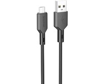 BOROFONE (6974443384482) BX70 USB 2.4A microUSB 1м черный BOROFONE (6974443384482) BX70 USB 2.4A microUSB 1м черный