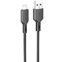 BOROFONE (6974443384482) BX70 USB 2.4A microUSB 1м черный