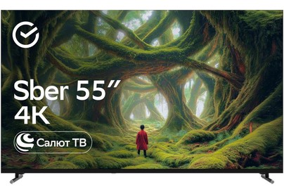 SBER SDX 55U4139B SMART TV безрамочный