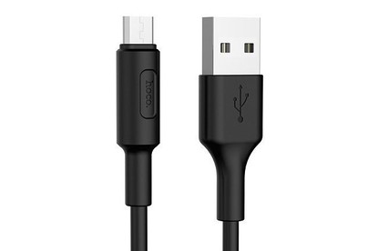 HOCO (6957531080121) X25 USB (m)microUSB (m) 1.0м  черный