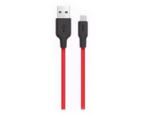 HOCO (6957531071396) X21 USB (m)microUSB (m) 1.0м черный/красный HOCO (6957531071396) X21 USB (m)microUSB (m) 1.0м черный/красный