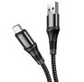 HOCO (6931474734211) X50 USB (m)  microUSB (m) 1.0м  черный