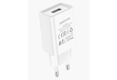 BOROFONE (6974443385670) BA68A Glacier 1USB белый