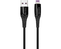 MORE CHOICE (4620202550019) K35i USB 2.4A для Lightning 8pin силикон  1м Black