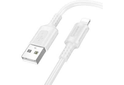 BOROFONE (6941991116346) BX112 2.4A PD 27W USBLightning 8 Pin 1 m белый