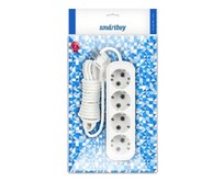SMARTBUY (SBE16405Z) 4 гнз х 5,0 м (16А/3.5кВт, ПВС 3х1.0)