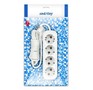 SMARTBUY (SBE16405Z) 4 гнз х 5,0 м (16А/3.5кВт, ПВС 3х1.0)