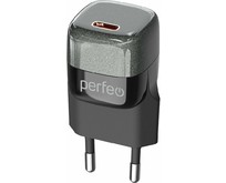 PERFEO (I4650) TYPEC, GaN, 20W, черный