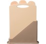 AGNESS НАБОР РАЗДЕЛОЧНЫХ ДОСОК ИЗ 3 ШТ+ПОДСТАВКА 24*7.8*17CM ЦВЕТ: БЕЖЕВЫЙ 671509
