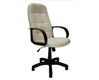 ЯрКресло Кресло Кр45 ТГ ПЛАСТ ЭКО5 (экокожа белая)