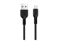 HOCO (6957531068945) X20 USB (m)microUSB (m) 3.0м  черный