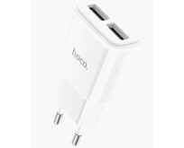 HOCO (6931474749499) СЗУ HOCO C88A Star round dual port белый