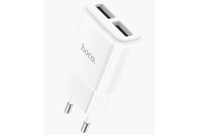 HOCO (6931474749499) СЗУ HOCO C88A Star round dual port белый