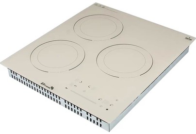 ELTRONIC (8834) 3 конфорки индукционная бежевый