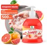 CLEAN&GREEN CG8243 Soapy Light Грейпфрут с дозатором 500мл
