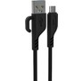 MORE CHOICE (4620202554307) K81m USB 2.4A для micro USB  1 м , черный