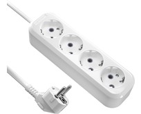 DEFENDER (99376) R340 16 А, 4 розетки 3 м DEFENDER (99376) R340 16 А, 4 розетки 3 м