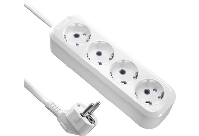 DEFENDER (99376) R340 16 А, 4 розетки  3 м