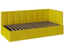 BONMEBEL Оттава Кровать с подъемным механизмом ткань желтая (2 пак.) BONMEBEL Оттава Кровать с подъемным механизмом ткань желтая (2 пак.)