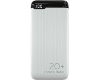 MORE CHOICE (4620202550514) PB1920 2USB 2.1A 20000mAh белый MORE CHOICE (4620202550514) PB1920 2USB 2.1A 20000mAh белый