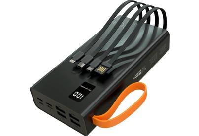 MORE CHOICE (4620202550576) PB2230 с кабелем 2USB 2.1A  30000mAh черный
