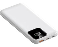 AKSBERRY (6900286030019) E200 Boosti быстрая зарядка PD22.5W/QC22.5W с дисплеем 20000 mAh, белый AKSBERRY (6900286030019) E200 Boosti быстрая зарядка PD22.5W/QC22.5W с дисплеем 20000 mAh, белый