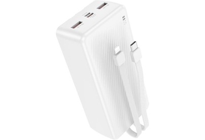 BOROFONE (6941991116469) BJ57B 30000mAh 2USB 2.4A 22,5W+PD 20W , White