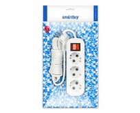 SMARTBUY (SBE16305ZS) 3 гнз х 5,0 м (16А/3,5кВт, ПВС 3х1.0)