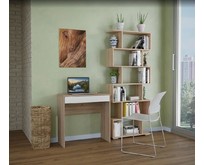 МЕБЕЛЬКОМПЛЕКС Нордик исп.1 Дуб сонома светлый/Белая Аляска (1 уп.)