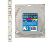 VOLPE (UL00004541) ULSQ210 505030LED/m10mmIP20DC12V7,2W/m5MRGB катушка в герметичной упаковке