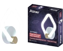 RITTER 51614 3 OTTIMO 20Вт белый/золото RITTER 51614 3 OTTIMO 20Вт белый/золото