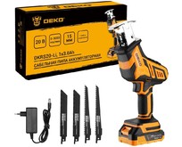 DEKO DKRS20Li, 20В, 1x3.0Ач 0831059 DEKO DKRS20Li, 20В, 1x3.0Ач 0831059