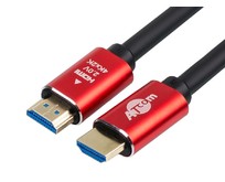 ATCOM (АТ5943) Кабель HDMI 5М (Red/Gold, в пакете) VER 2.0 ATCOM (АТ5943) Кабель HDMI 5М (Red/Gold, в пакете) VER 2.0
