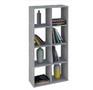POLINI Стеллаж Polini Home Smart Кубический 8 секции, бетон (1кор)