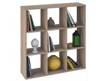 POLINI Стеллаж Polini Home Smart Кубический 9 секции, дуб (1кор) POLINI Стеллаж Polini Home Smart Кубический 9 секции, дуб (1кор)