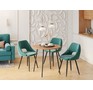 POLINI Стол обеденный Home London дуб крафт золотойчерный (1 кор.)