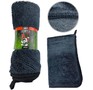 LISA LS0111 из суперплотной микрофибры для чистки, сушки и полировки кузова 40х60см, высокий ворс, плотность 600г/м2 48877