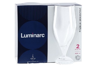 LUMINARC ФРАНЦУЗСКИЙ РЕСТОРАНЧИК наб. бокалов для пива 2шт 620мл (N6027) (2)