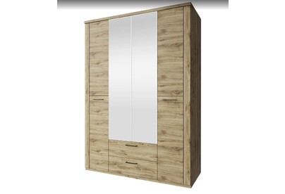 АНРЭКС DOORSET Шкаф 4DG2S Z. Цвет ДУБ НАВАРРА (6 уп)