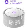ЯНДЕКС YNDX00020G Умная колонка Яндекс.Станция Мини с часами, серый опал