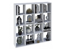 POLINI Стеллаж Polini Home Smart Кубический 16 секций, белый (2кор)